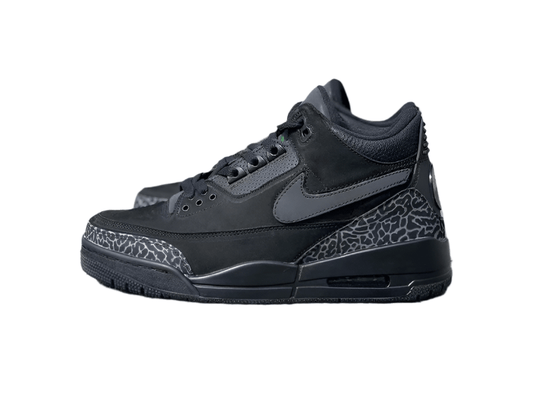 AIR JORDAN 3 TINKER BLACK CAT BLACK/BLACK/BLACK - Phantom Kicks