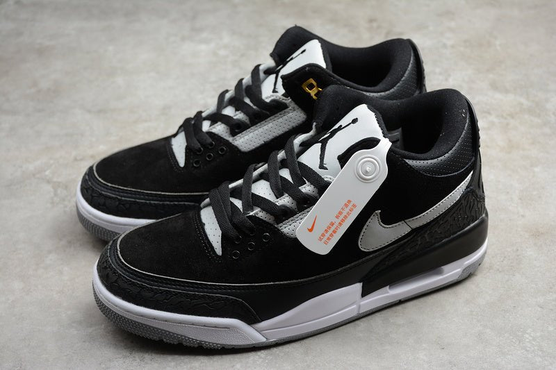 AIR JORDAN 3 TINKER BLACK/CEMENT GREY-METALLIC GOLD - Phantom Kicks