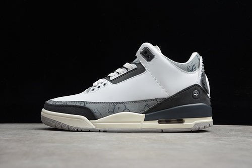 AIR JORDAN 3 WHITE/BLACK/GREY - Phantom Kicks