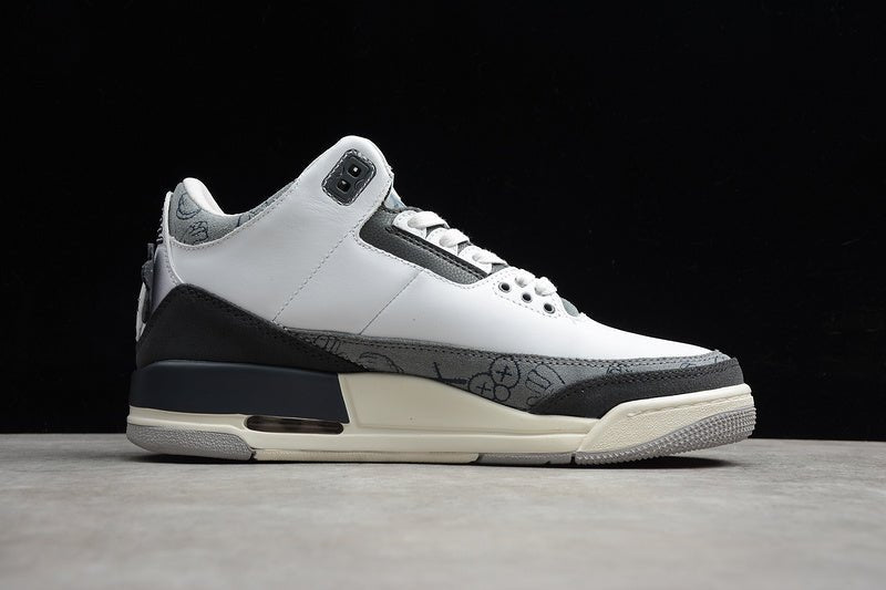 AIR JORDAN 3 WHITE/BLACK/GREY - Phantom Kicks