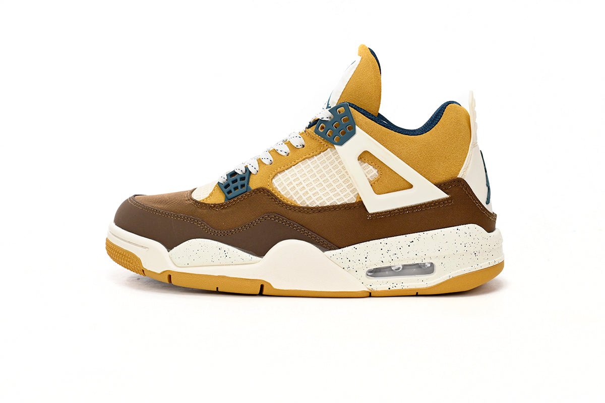 Air Jordan 4 Cacao Wow Brown White - Phantom Kicks