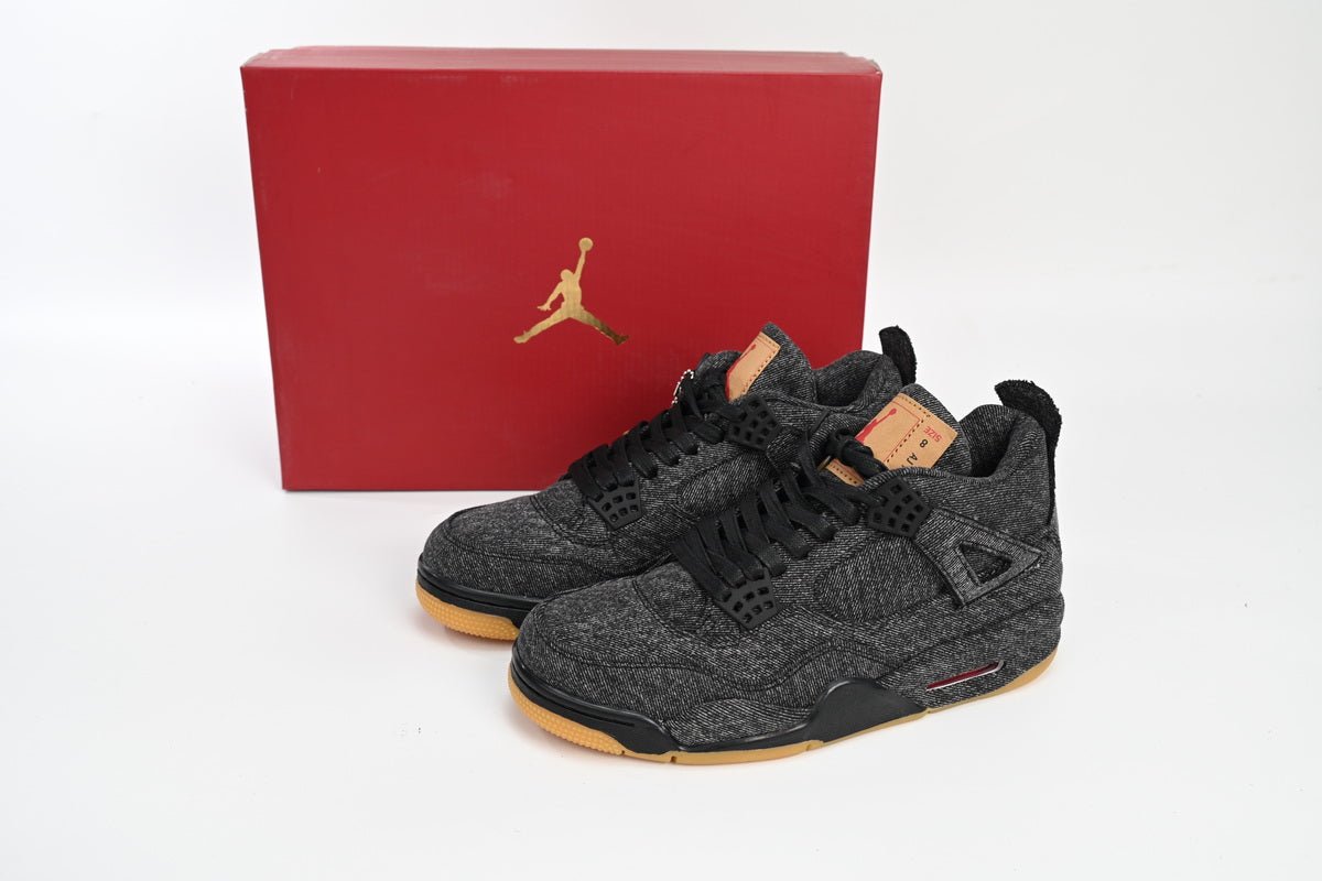 Air Jordan 4 Levi's Black - Phantom Kicks