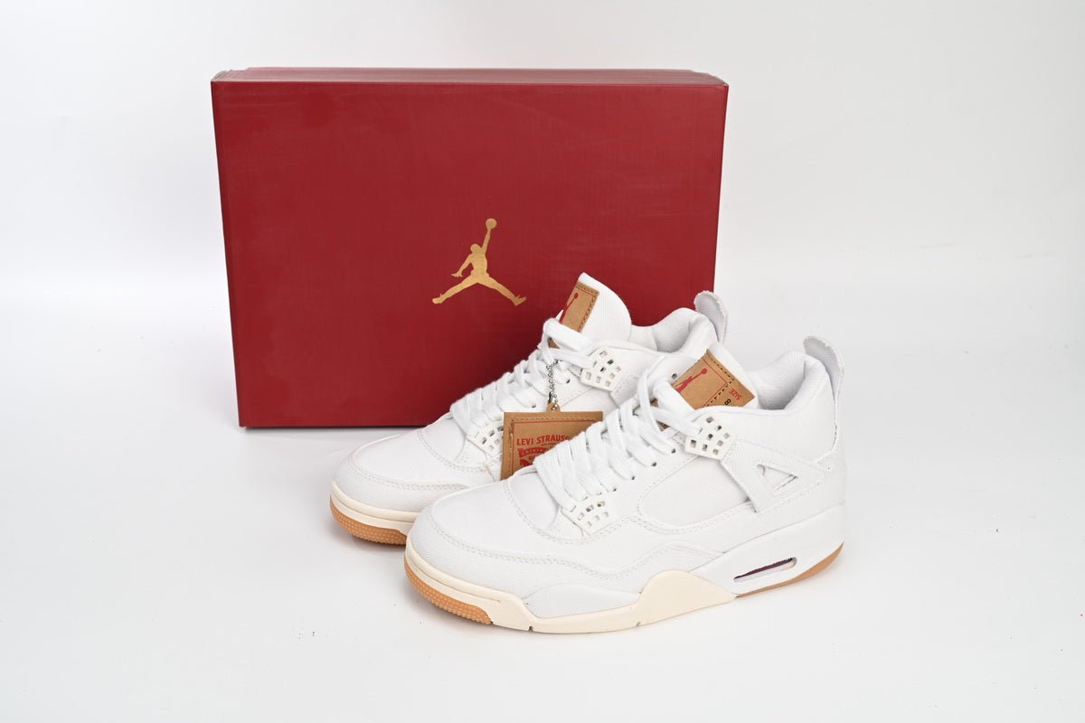 Air Jordan 4 Levi's White - Phantom Kicks