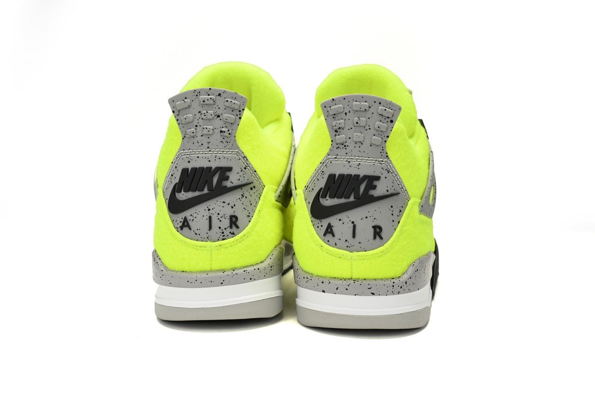 Air jordan 4 Plush Fluorescent Yellow - Phantom Kicks