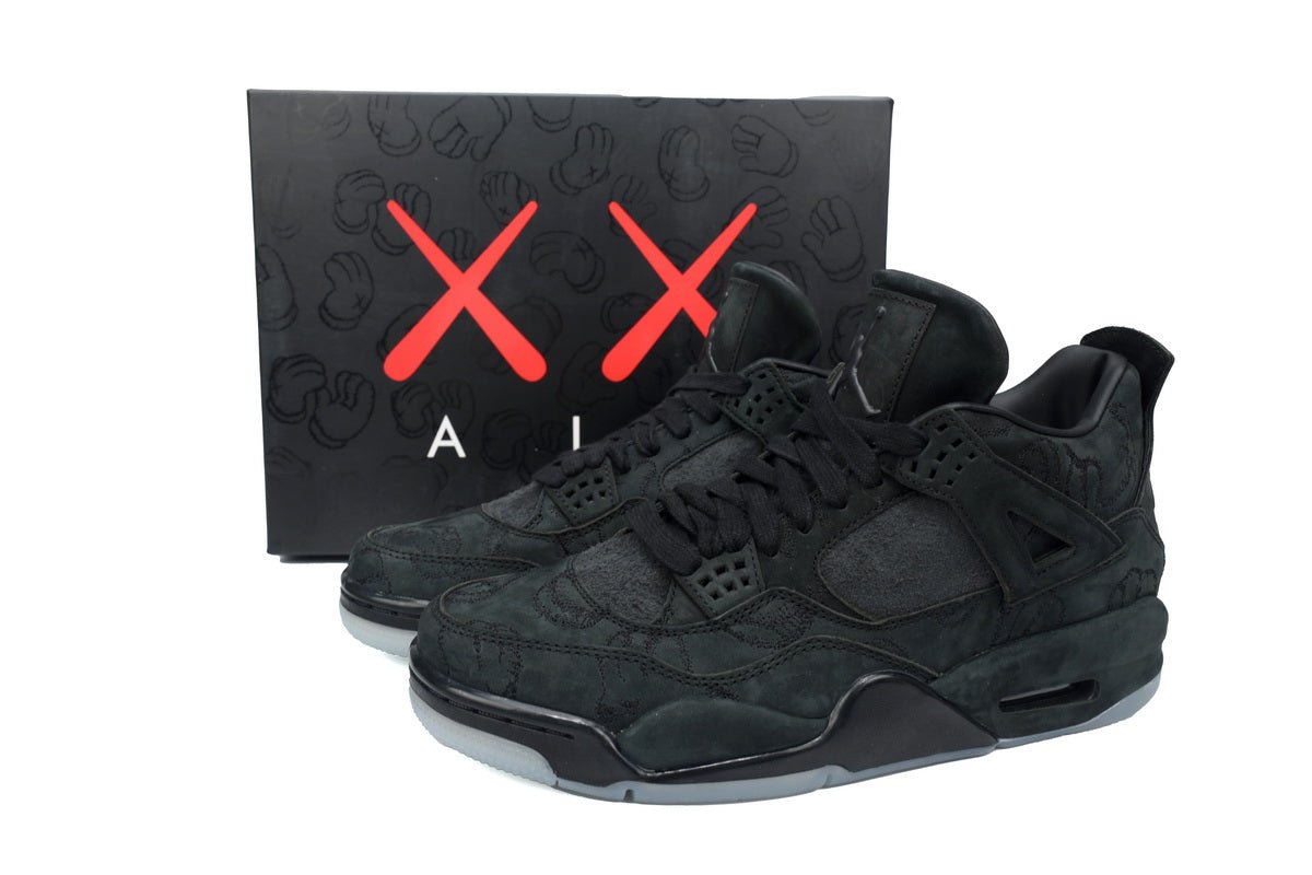 Air Jordan 4 Retro Black - Phantom Kicks