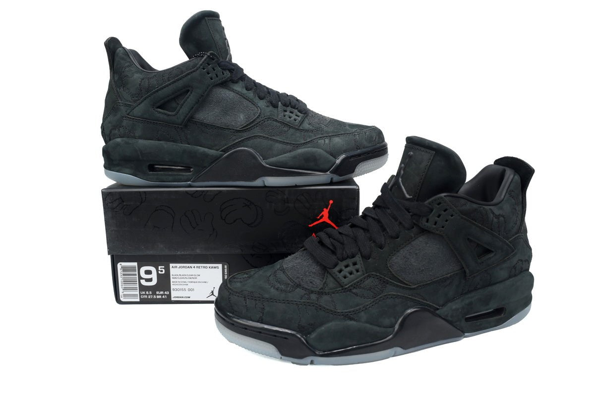 Air Jordan 4 Retro Black - Phantom Kicks