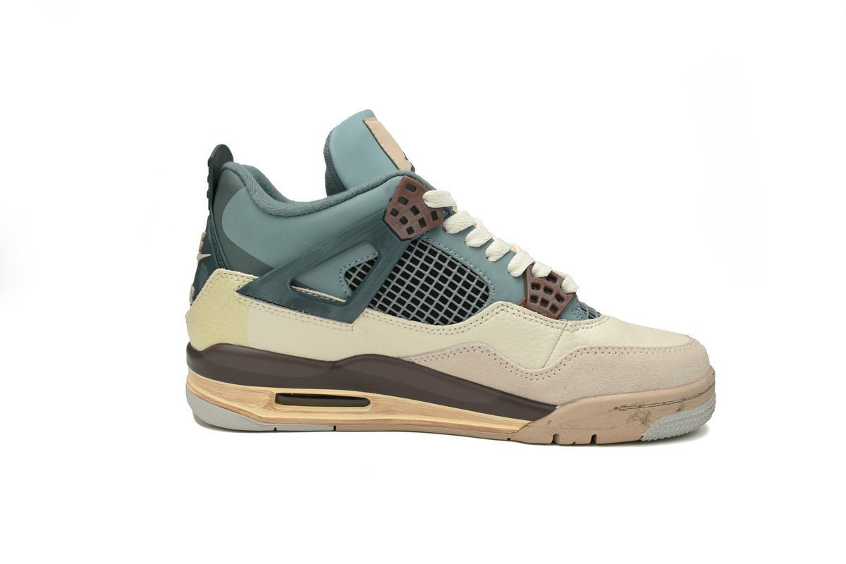 Air Jordan 4 Retro Blue Grey Brown - Phantom Kicks