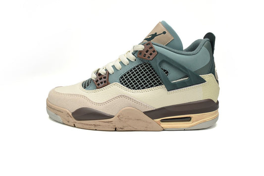 Air Jordan 4 Retro Blue Grey Brown - Phantom Kicks