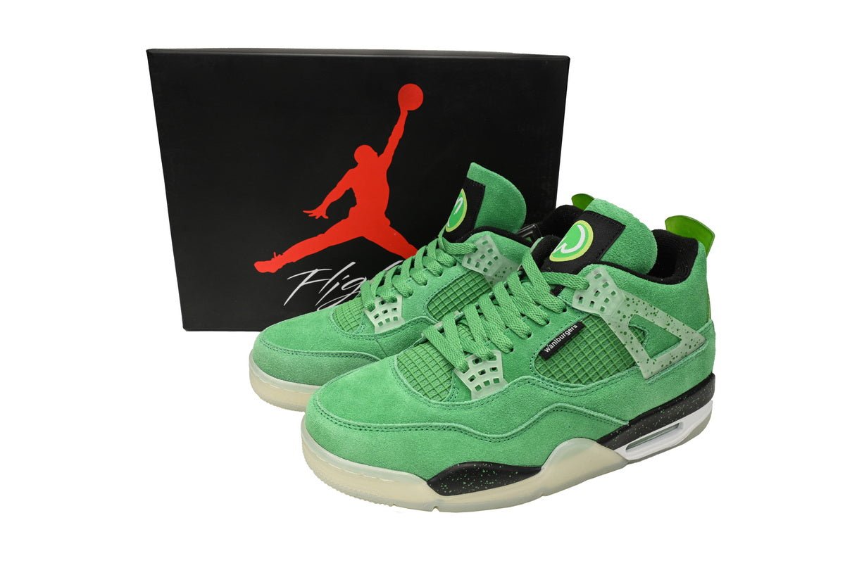 Air Jordan 4 Retro Emerald Green Black - Phantom Kicks