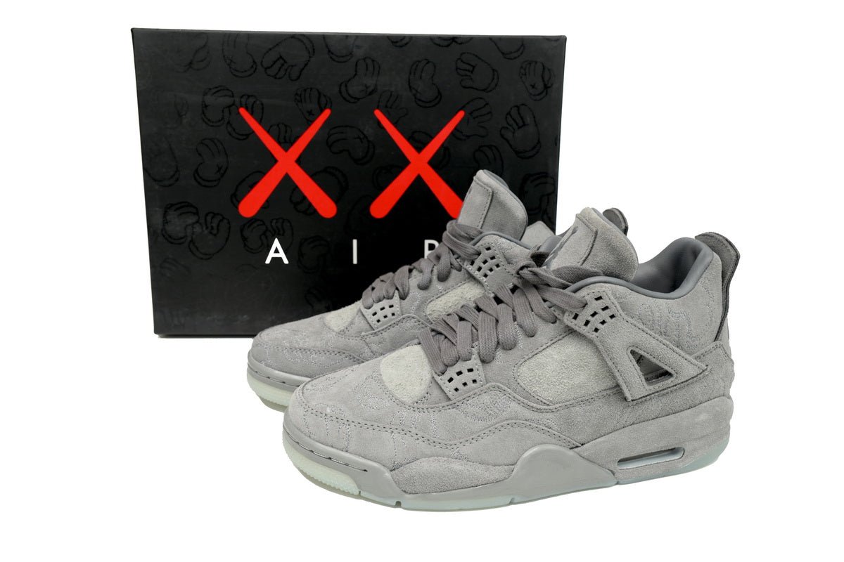 Air Jordan 4 Retro KAWS Grey - Phantom Kicks