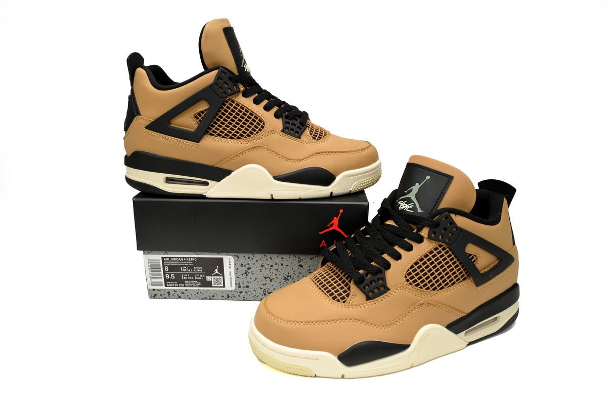 Air Jordan 4 Retro Pearl Milk Tea - Phantom Kicks