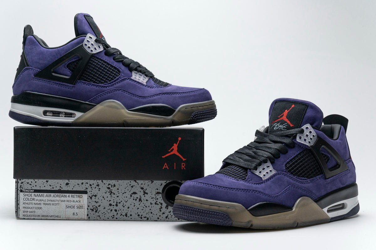 Air Jordan 4 Retro Purple - Phantom Kicks
