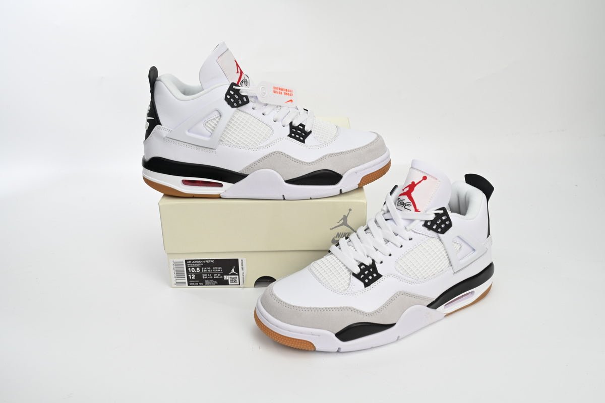 Air Jordan 4 White Black - Phantom Kicks