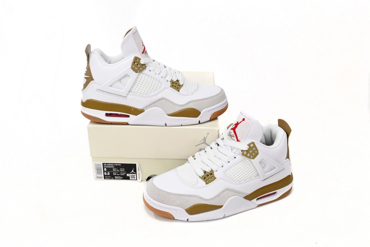 Air Jordan 4 White Brown - Phantom Kicks