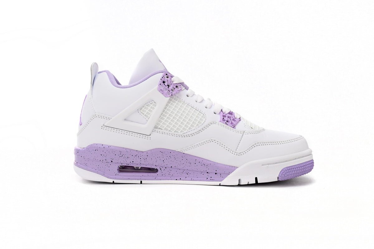 Air Jordan 4 White Purple - Phantom Kicks