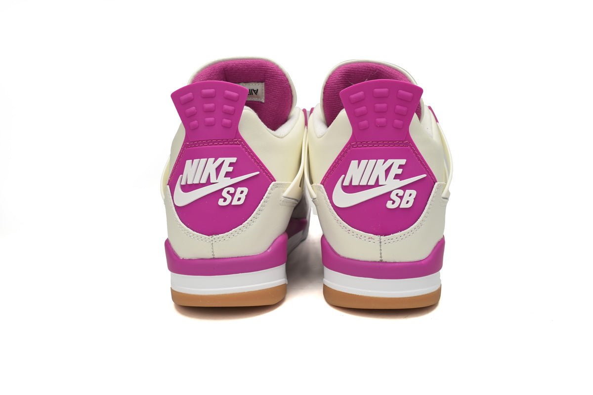 Air Jordan 4 White Purple Grey - Phantom Kicks