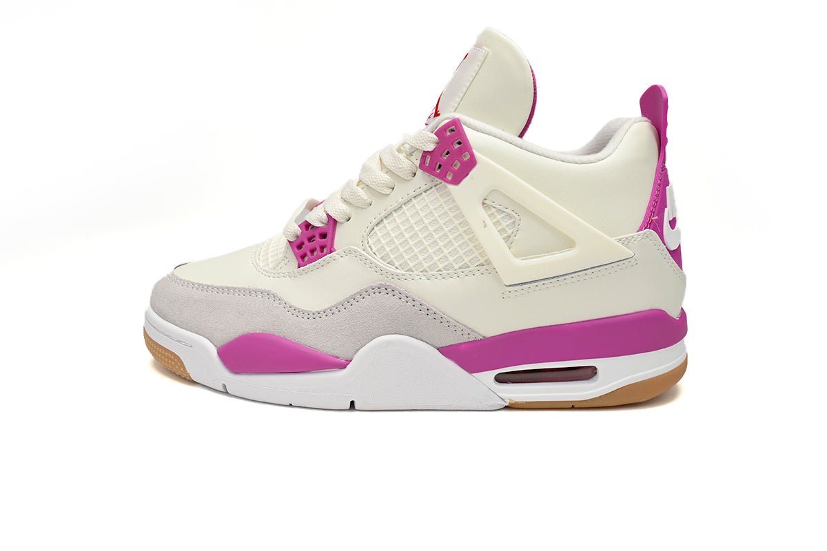 Air Jordan 4 White Purple Grey - Phantom Kicks