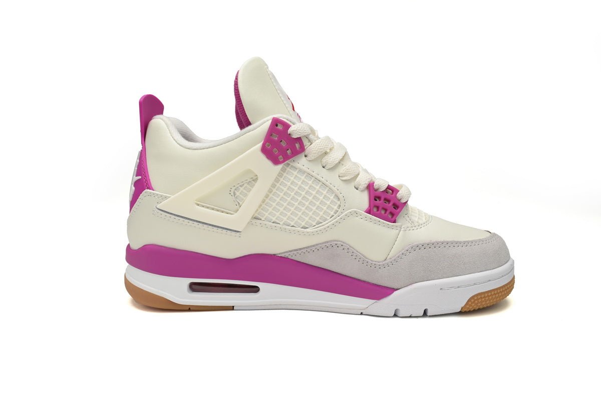 Air Jordan 4 White Purple Grey - Phantom Kicks