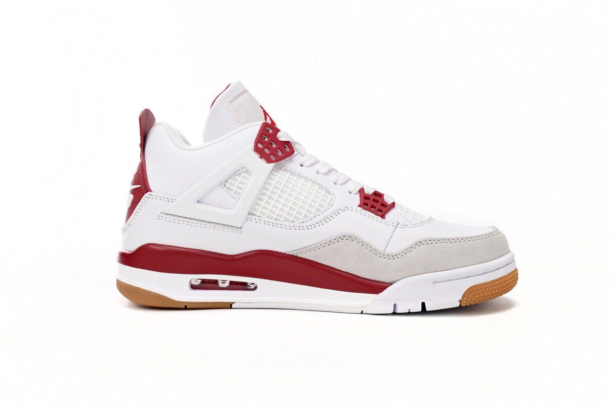 Air Jordan 4 White Red - Phantom Kicks