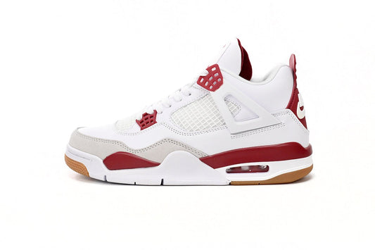 Air Jordan 4 White Red - Phantom Kicks