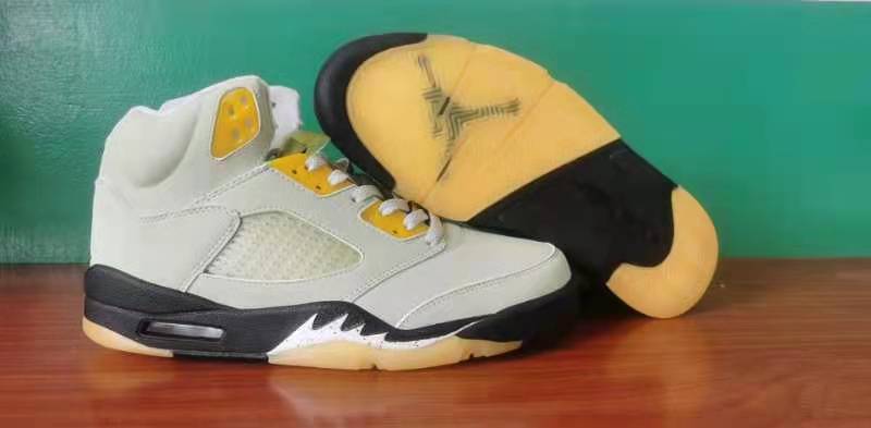 Air Jordan 5 "Light Bone/Club Gold" - Phantom Kicks
