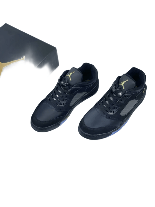 Air Jordan 5 Low "Black Metallic" - Phantom Kicks