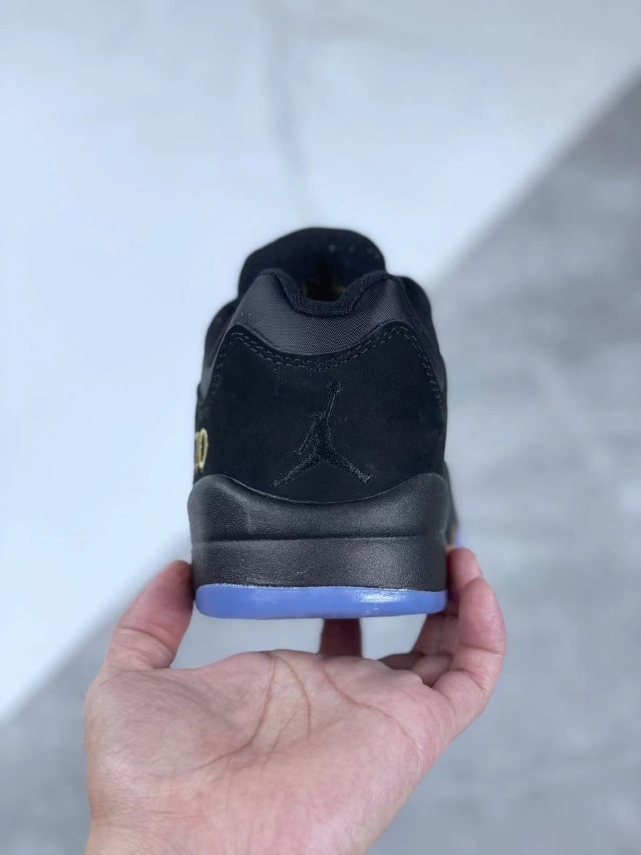 Air Jordan 5 Low "Black Metallic" - Phantom Kicks