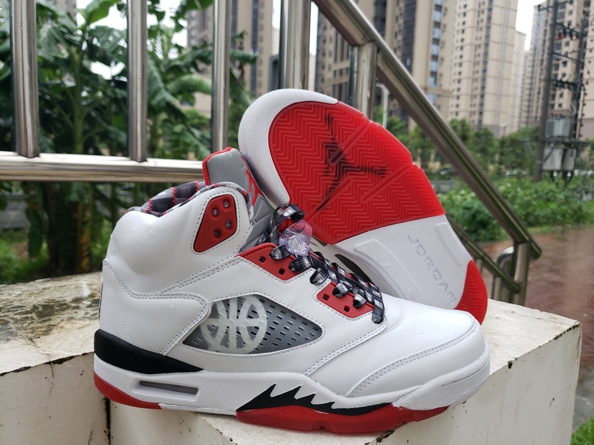 Air Jordan 5 "Quai 54" White - Phantom Kicks
