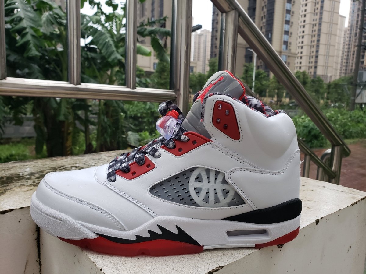 Air Jordan 5 "Quai 54" White - Phantom Kicks