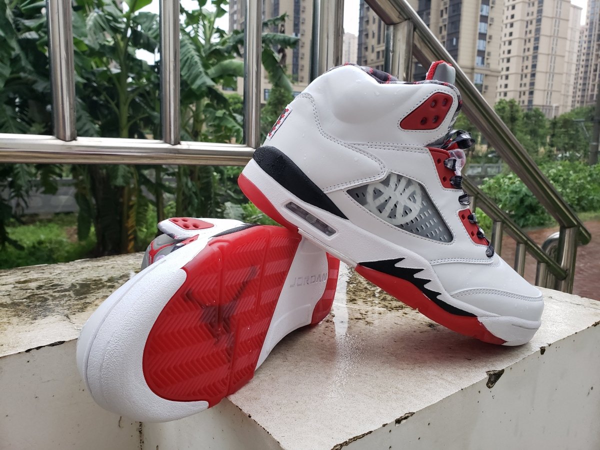 Air Jordan 5 "Quai 54" White - Phantom Kicks