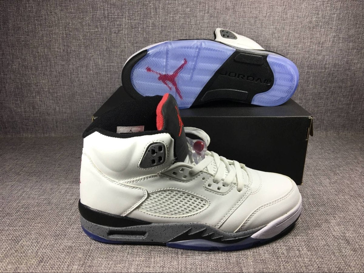 Air Jordan 5 Retro "White Cement" - Phantom Kicks
