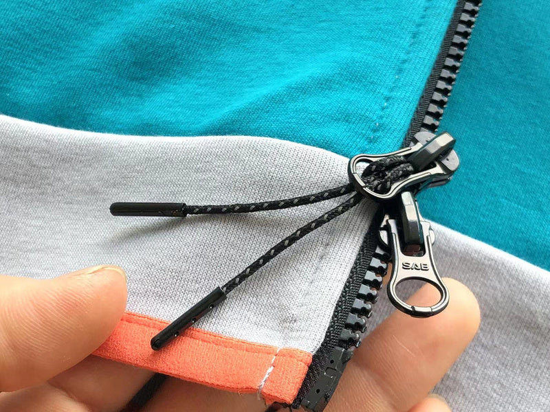 NIKE TECH FLEECE HOODIE x WOLF GREY/AQUAMARINE/ORANGE - Phantom Kicks