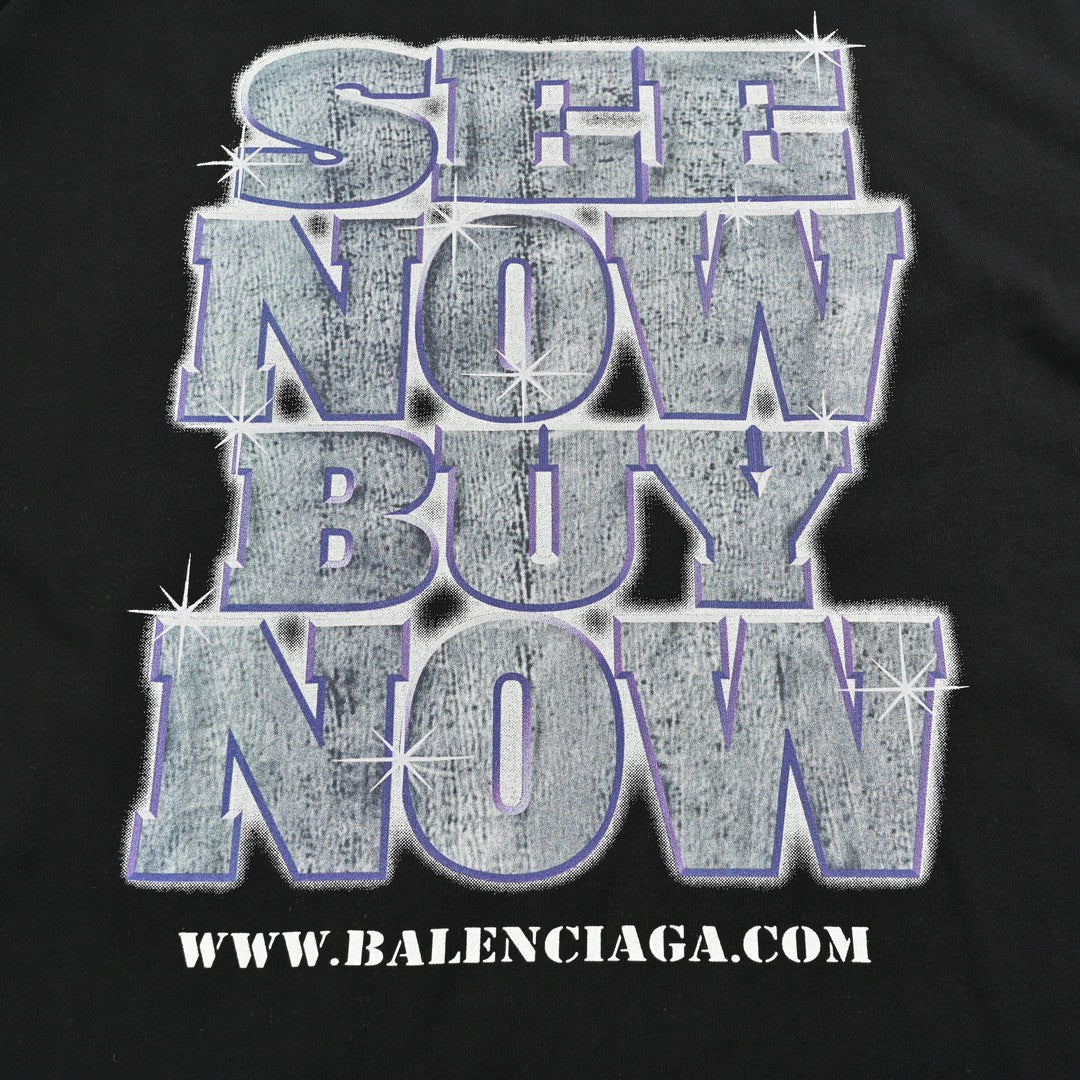 Balenciaga T-Shirt - Text and Graphic Design - Phantom Kicks