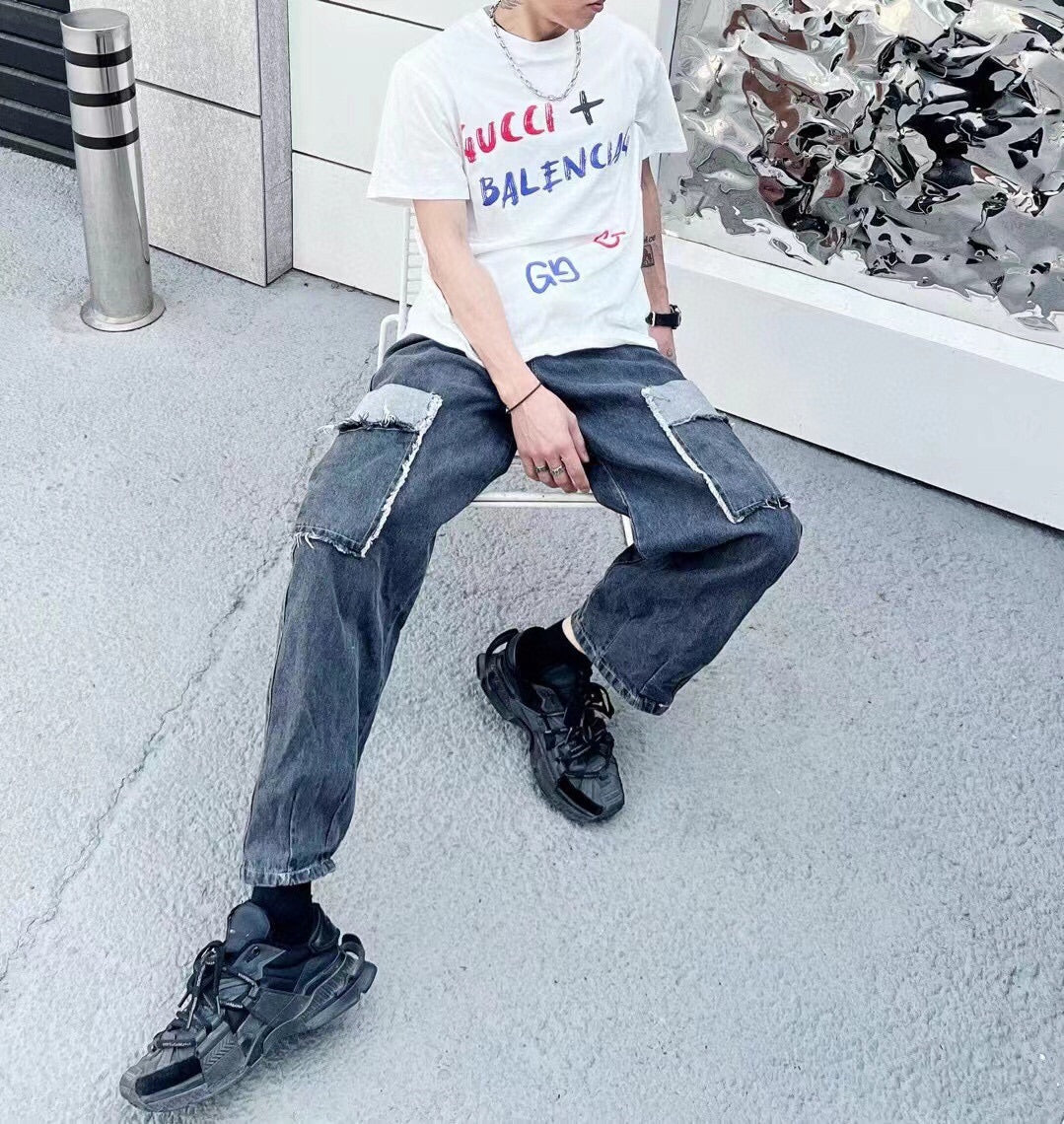 GUCCI x BALENCIAGA T-SHIRT WHITE - Phantom Kicks