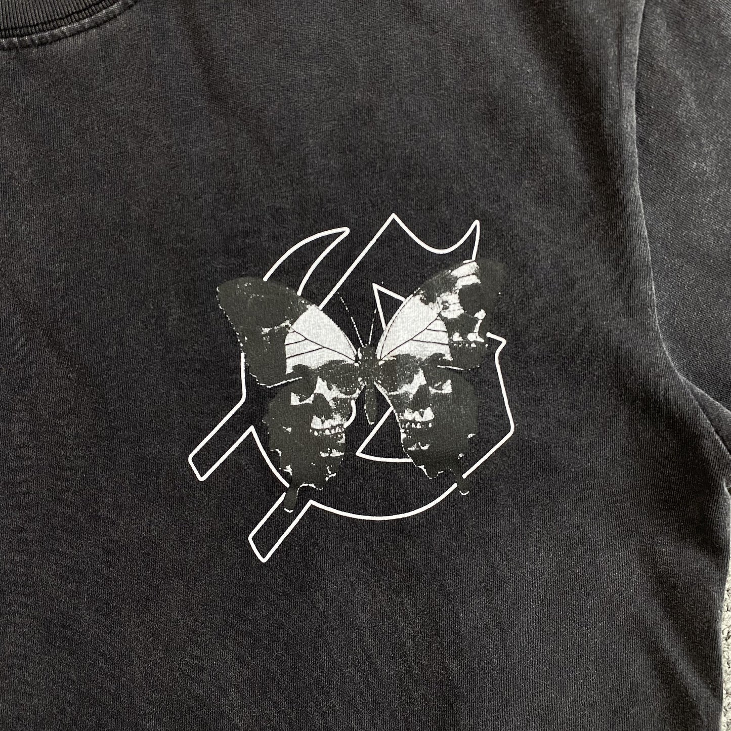 GODSPEED BUTTERFLY EFFECT T-SHIRT WASHED BLACK - Phantom Kicks