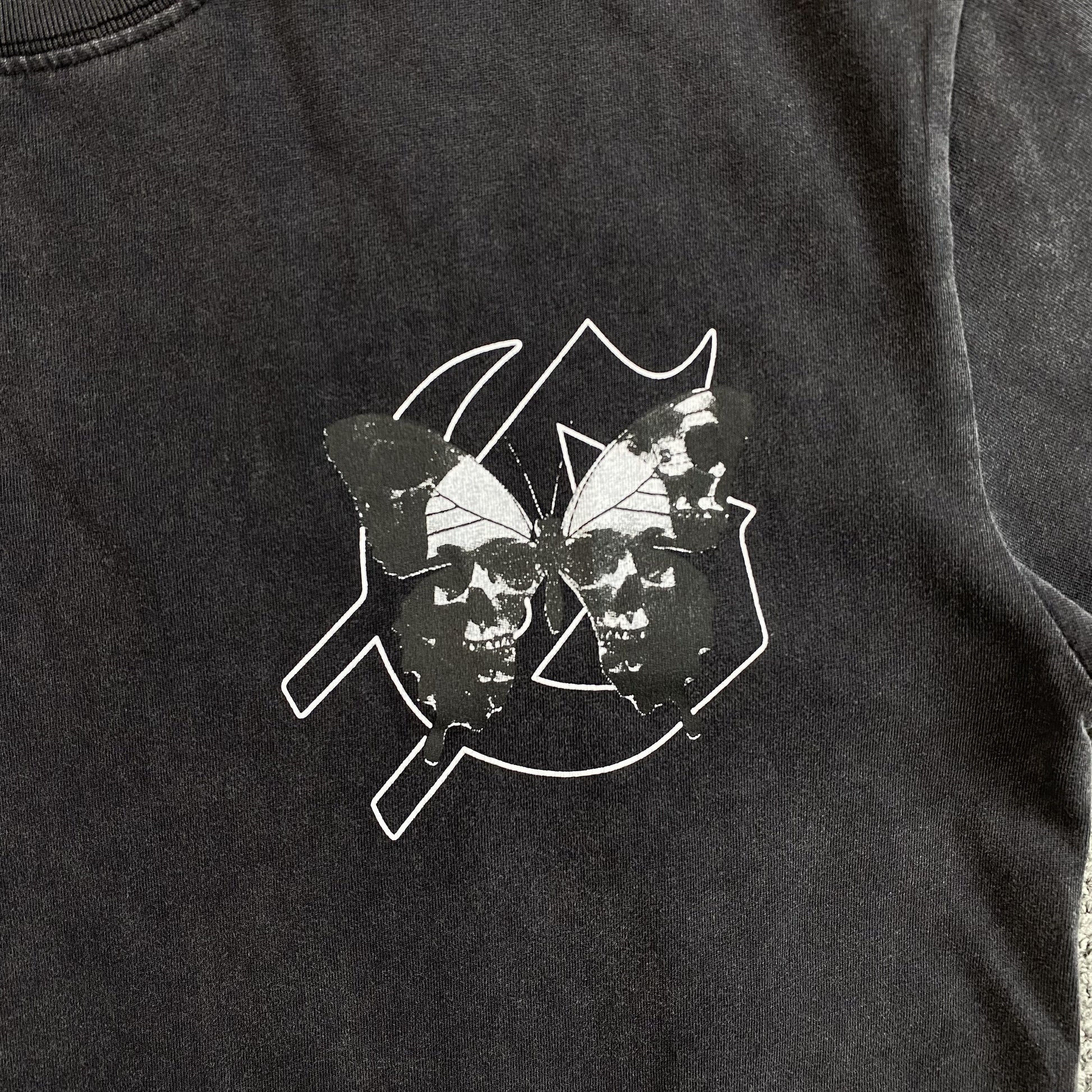 GODSPEED BUTTERFLY EFFECT T-SHIRT WASHED BLACK - Phantom Kicks