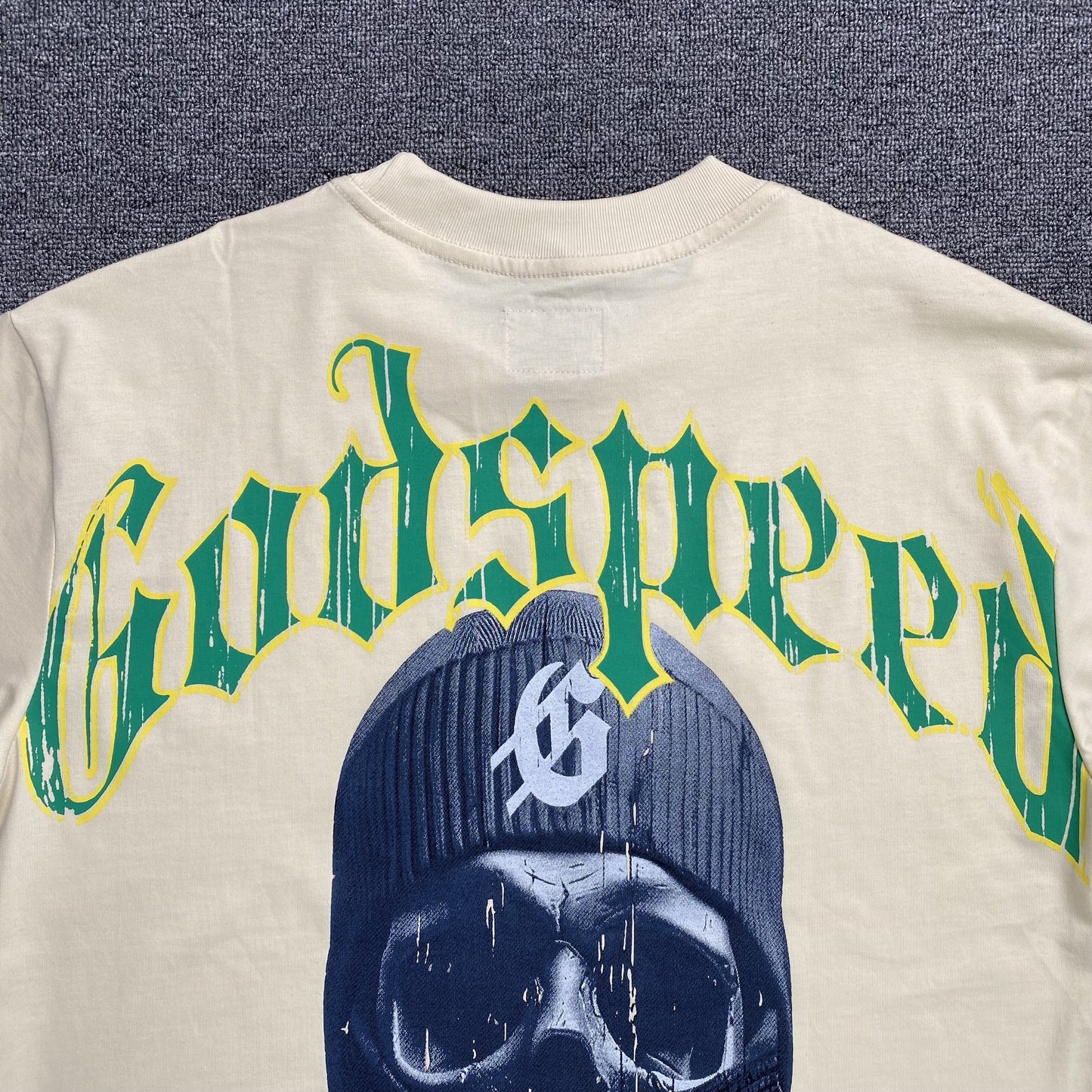 GODSPEED BALACLAVA SZN T-SHIRT BONE - Phantom Kicks