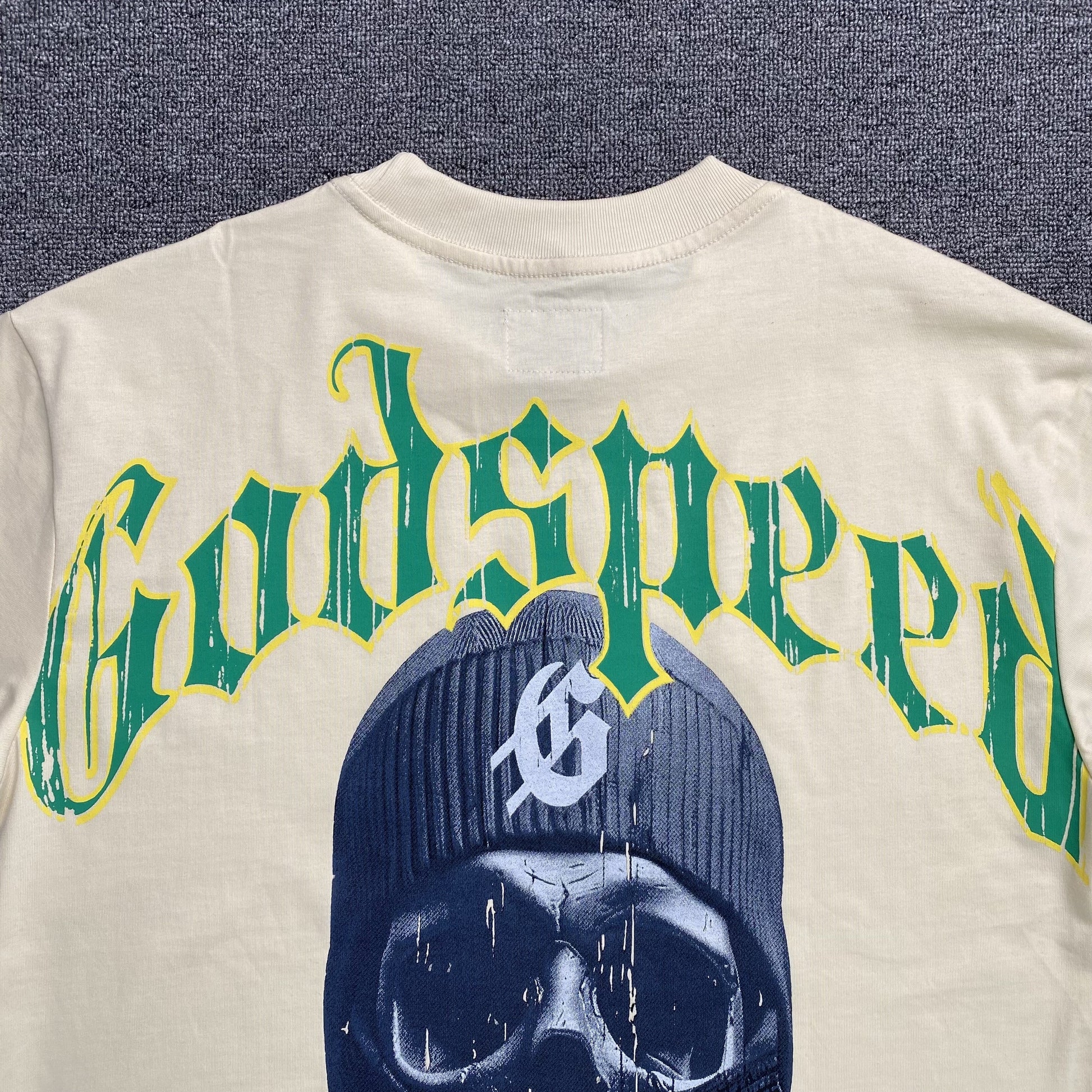 GODSPEED BALACLAVA SZN T-SHIRT BONE - Phantom Kicks