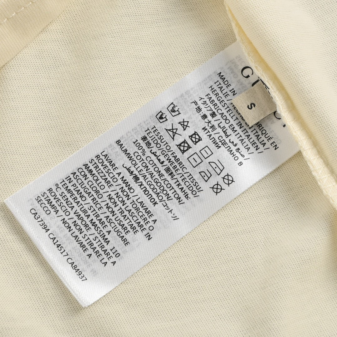 Gucci Cream T-Shirt with Bear Graphic - Phantom Kicks