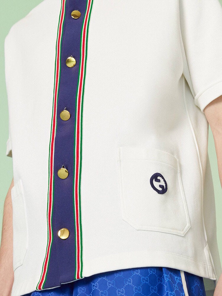 Gucci Contrast Collar Shirt - Phantom Kicks