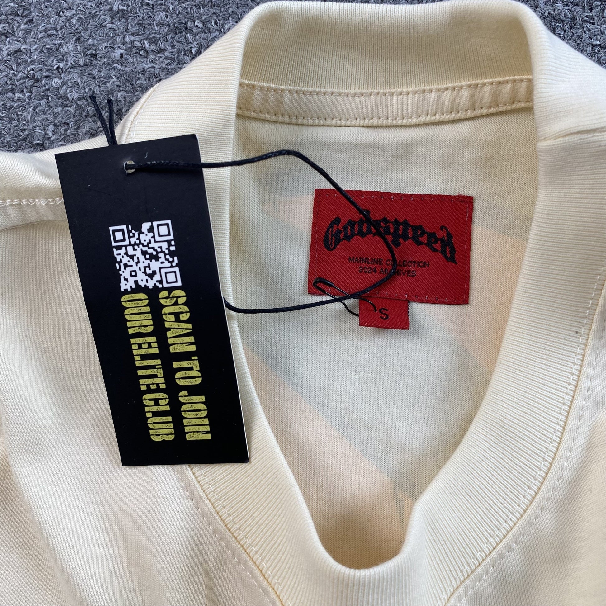 GODSPEED CHROME LIBERTY T-SHIRT BONE - Phantom Kicks