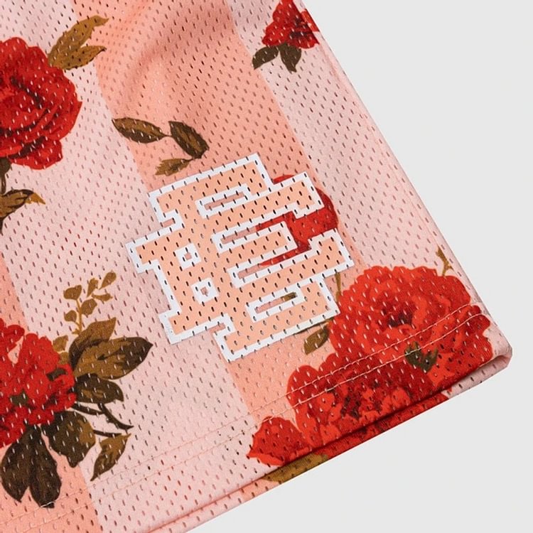 EE Mesh Short Red Rose-Pink - Phantom Kicks