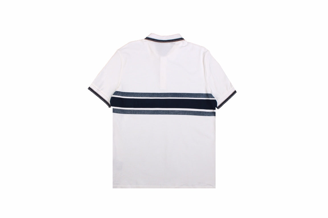 Christian Dior "Striped Logo" Polo Shirt - Phantom Kicks