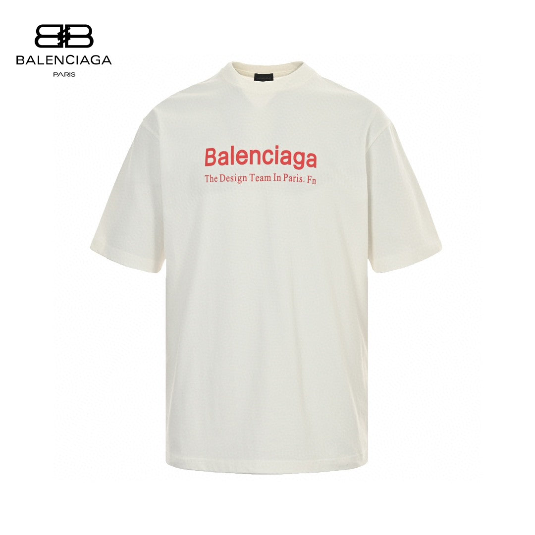 Balenciaga Stencil Logo T-Shirt (White) - Phantom Kicks