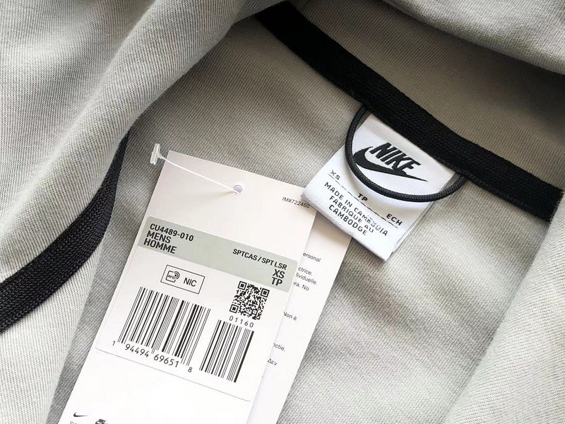 NIKE TECH FLEECE HOODIE x WHITE/GREY - Phantom Kicks