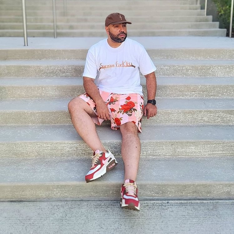 EE Mesh Short Red Rose-Pink - Phantom Kicks