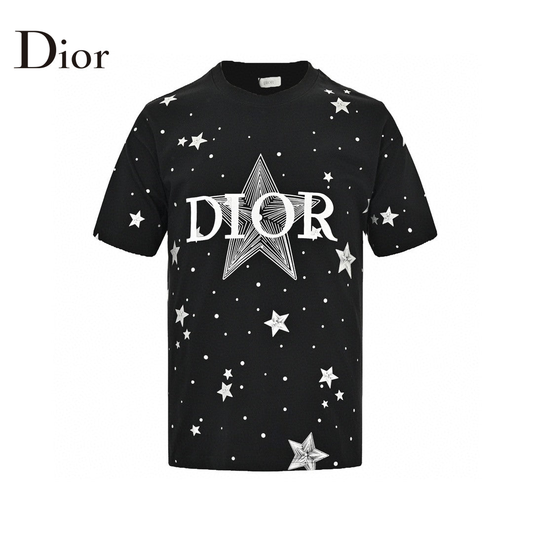 Dior Star Graphic Black T-Shirt - Phantom Kicks
