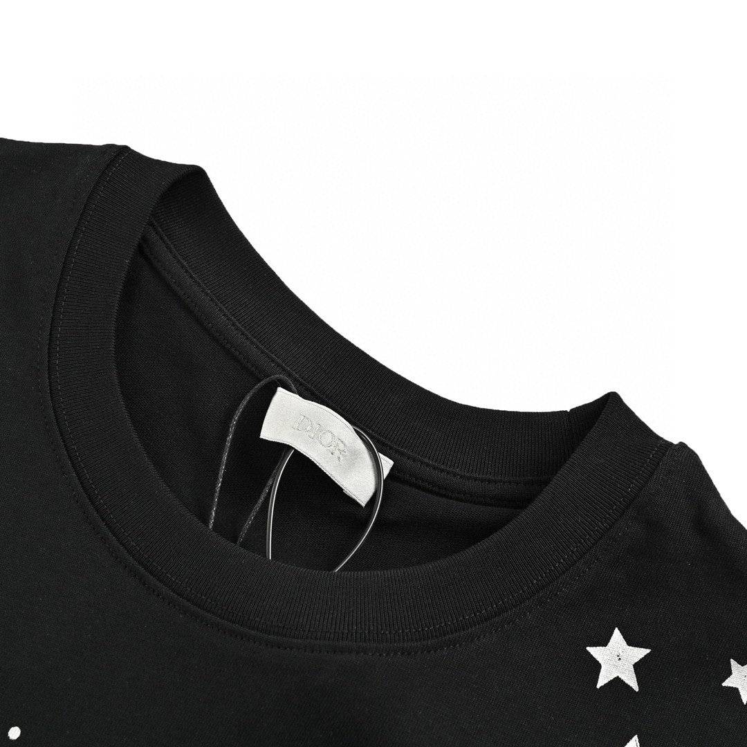 Dior Star Graphic Black T-Shirt - Phantom Kicks