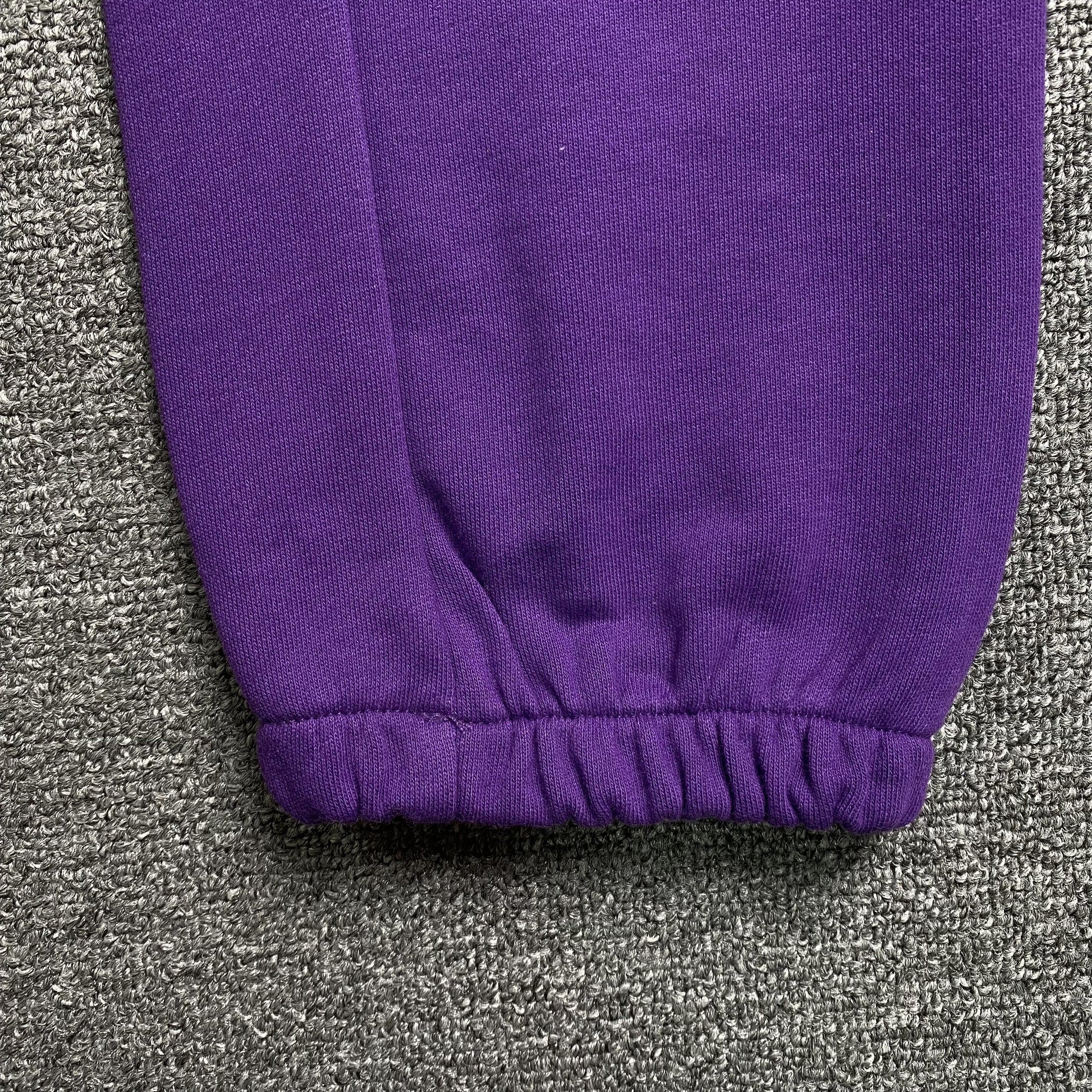DENIM TEARS COTTON WREATH SWEATPANTS PURPLE - Phantom Kicks