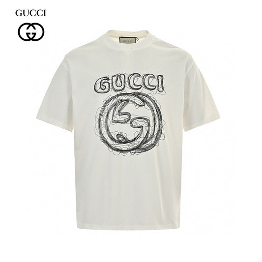 Gucci T-Shirt - Scribble Logo - Phantom Kicks